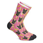 twodogs.ch-Personalisierte "Bananen" Socken