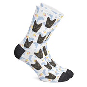 twodogs.ch-Personalisierte "Delfine" Socken