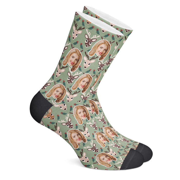 twodogs.ch - Personalisierte "Oh, Deer!" Socken