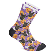 twodogs.ch-Personalisierte "Spooky" Socken