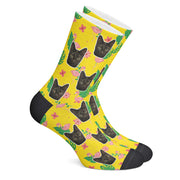 twodogs.ch-Personalisierte "Tropisch" Socken